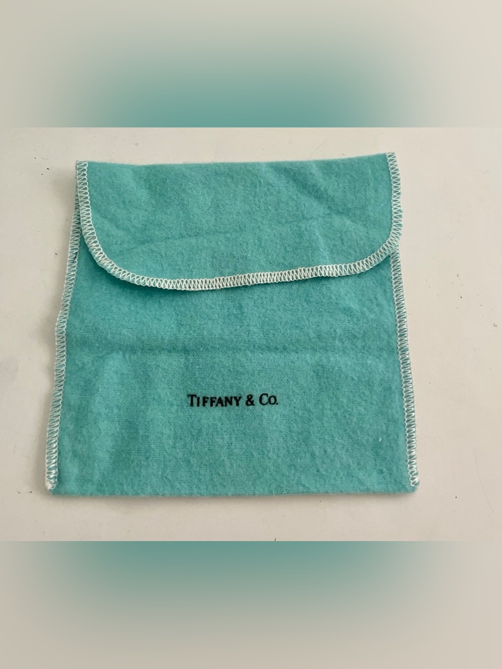 Tiffany & Co. Teal Velvet blue pouch bundle two pack